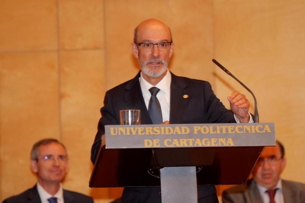 Toma de posesión del rector de la UPCT