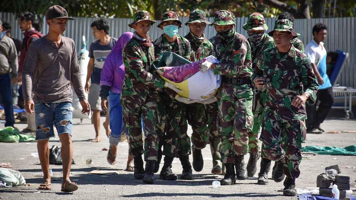 Ascienden a 91 los muertos por el terremoto de Indonesia.