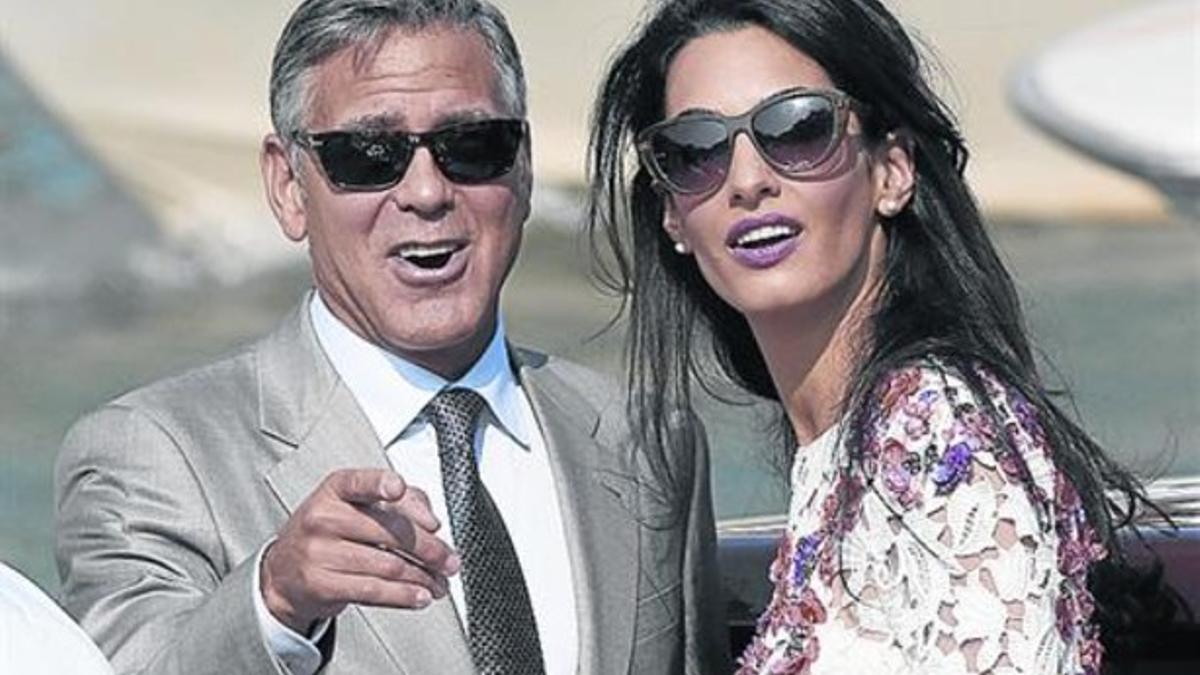 Mr. y Mrs. Clooney exhiben su amor_MEDIA_1