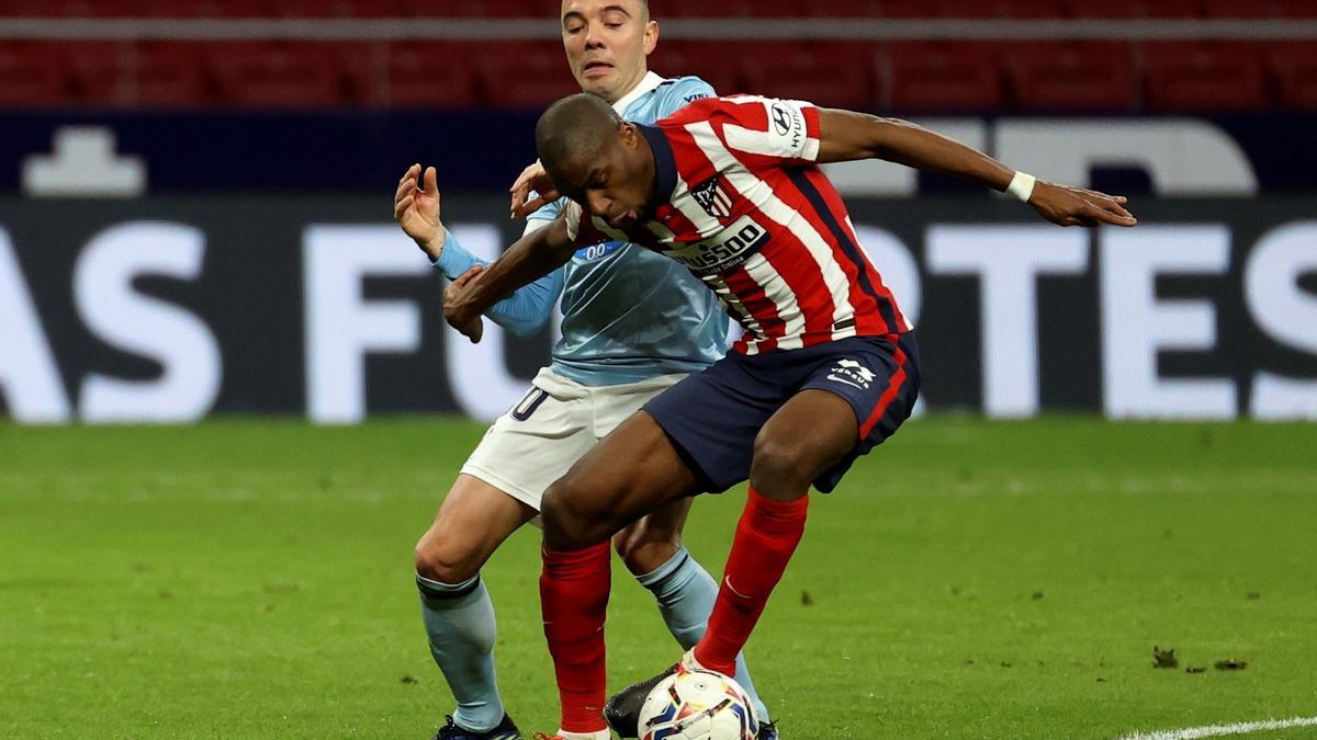 Las fotos del Atlético de Madrid - Celta en el Metropolitano