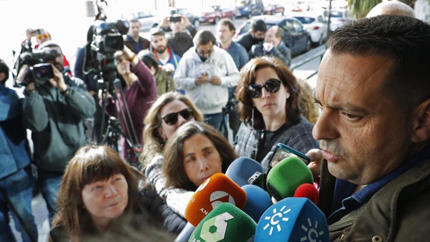 El líder de Coordinadora, Antolín Goya, ayer. en Madrid.