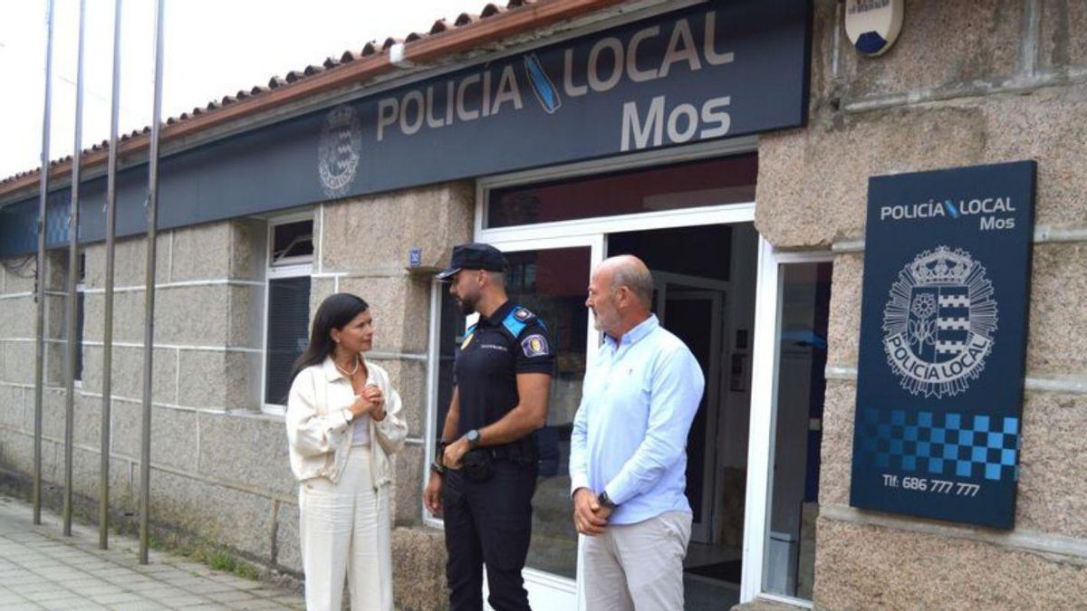 Sede de la Policía Local de Mos.