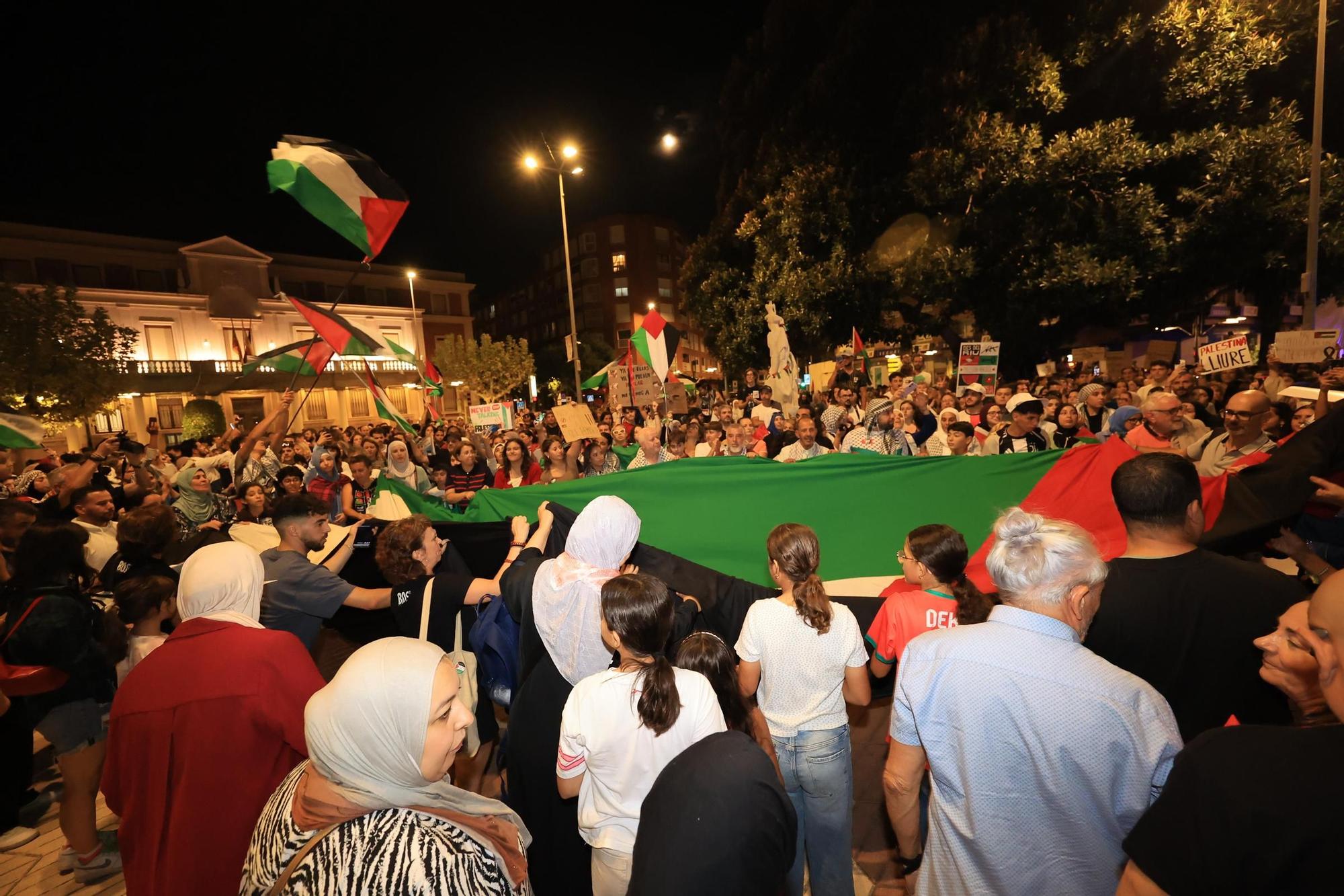 Galería de imágenes: Castellón sale a la calle en defensa de Palestina