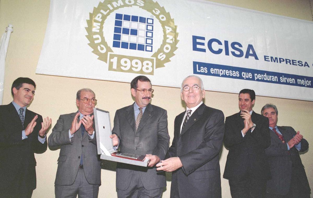 Montes Tallón, junto al también desaparecido constructor Manuel Pélaez, con el que impulsó la Asociación de la Empresa Familia.