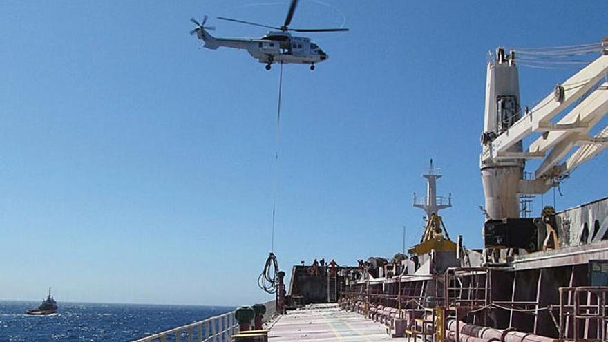 Capitanía descarta descargar los restos de fertilizante del ´Cheshire´ en Canarias