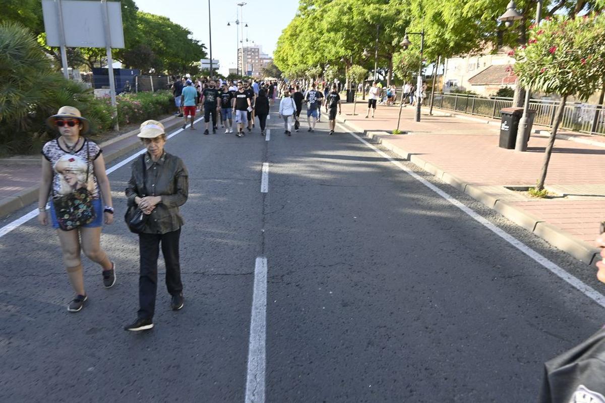 Ambiente de la segunda jornada del Rock Imperium Festival en Cartagena