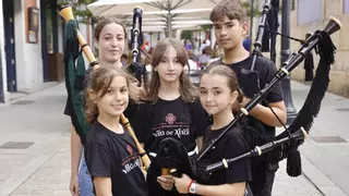 La nueva generación de gaiteros asturianos entra en escena y ya pisan escenarios del mundo