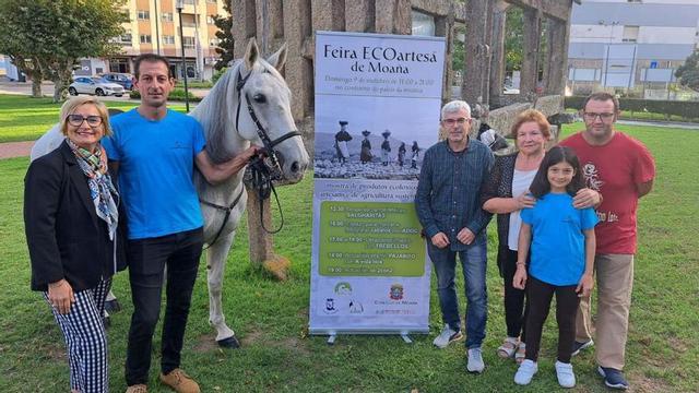 Acto de presentación de ayer de la feria de artesanía y productos ecológicos.   | // SANTOS ÁLVAREZ