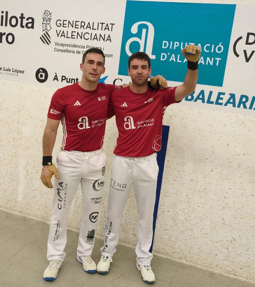Els equips de Nacho i Tomás II passen a les semifinals de la Copa Diputació d’Alacant