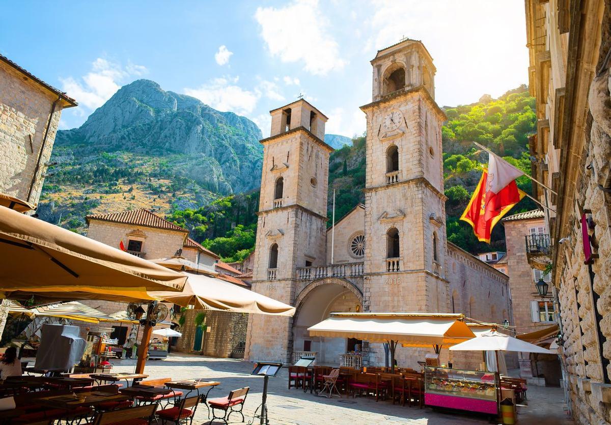 Una de las iglesias de Montenegro