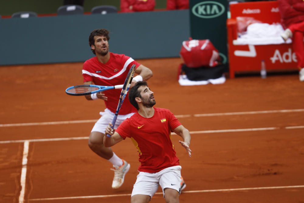 Partido de dobles España-Alemania