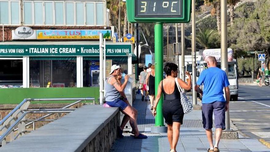 Día de calor en Gran Canaria (17/4/2017)