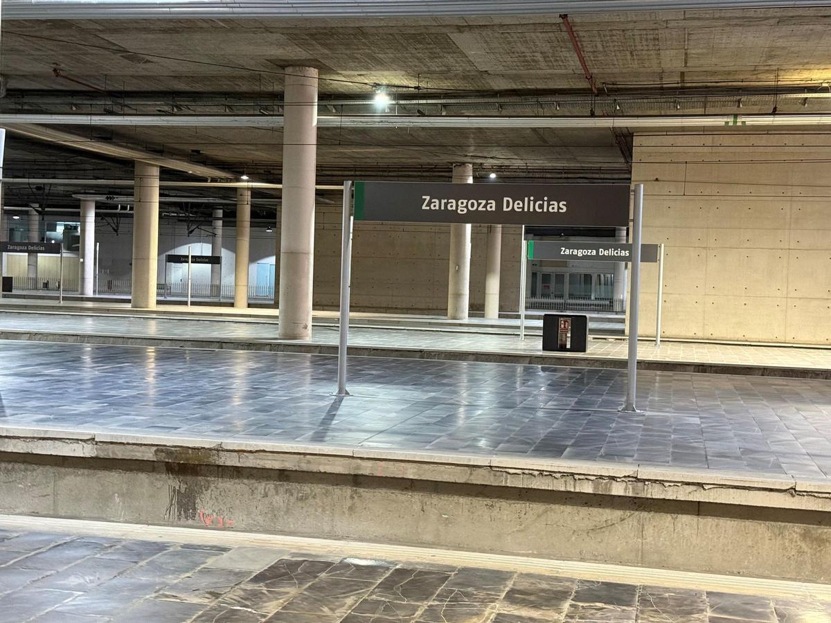 El simulacro ferroviario en la estación Delicias, en imágenes
