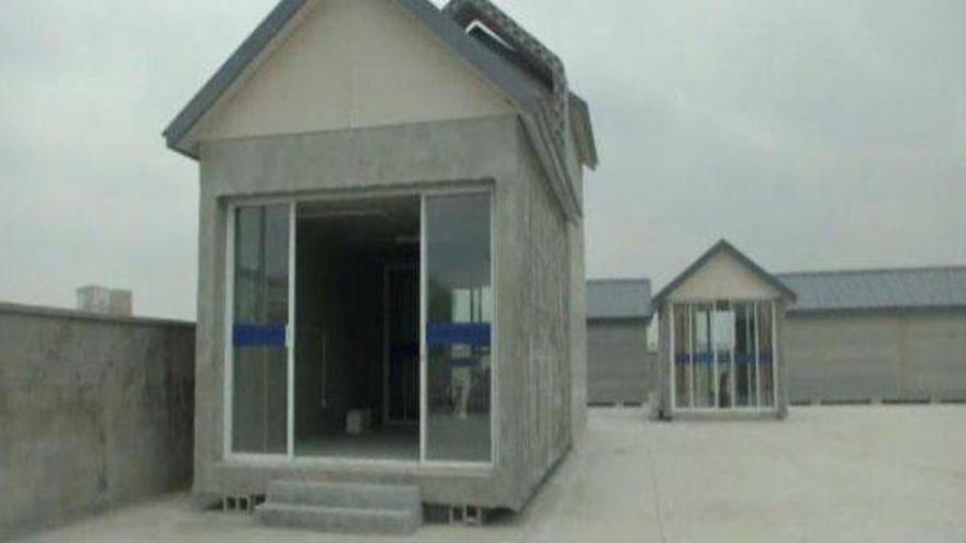 Una empresa china fabrica viviendas con una impresora 3D
