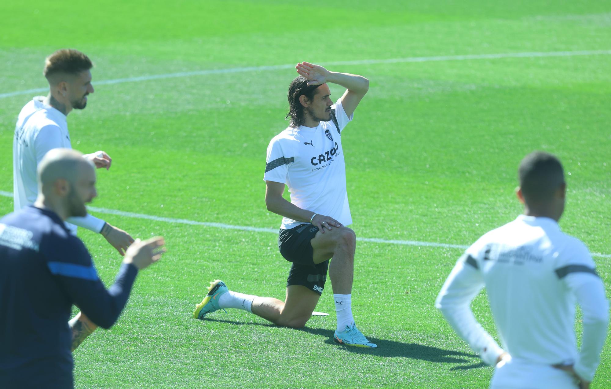 Así ha sido el entrenamiento del Valencia CF