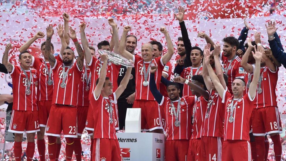 El Bayern es el club alemán que más ingresa por los derechos televisivos