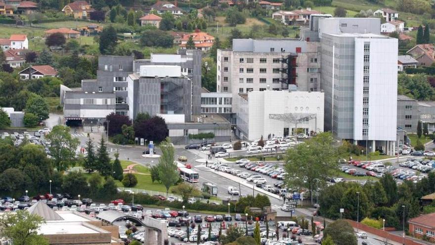 El complejo actual del Hospital de Cabueñes.