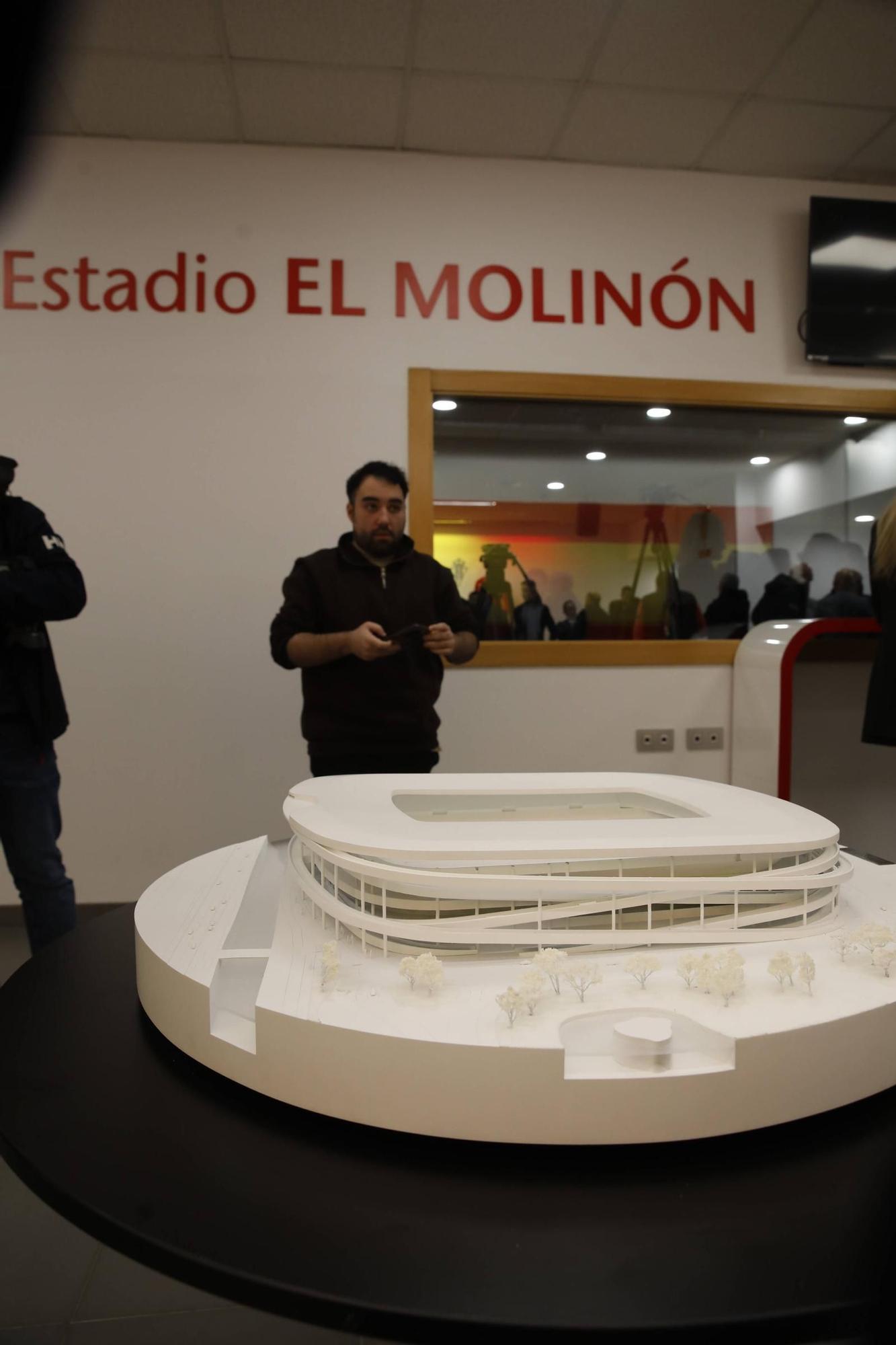 Así será el nuevo Molinón: el Sporting presenta el proyecto (en imágenes)