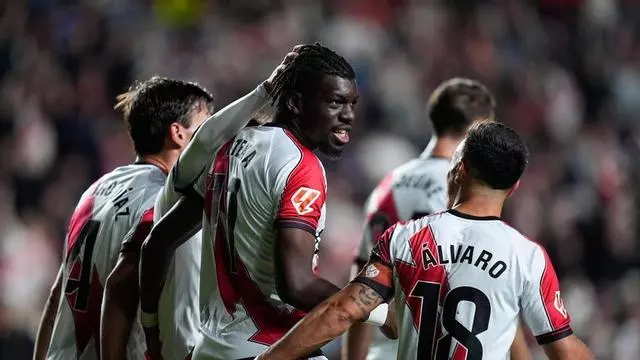 Nteka estalló Vallecas tras su gol contra el Elche CF