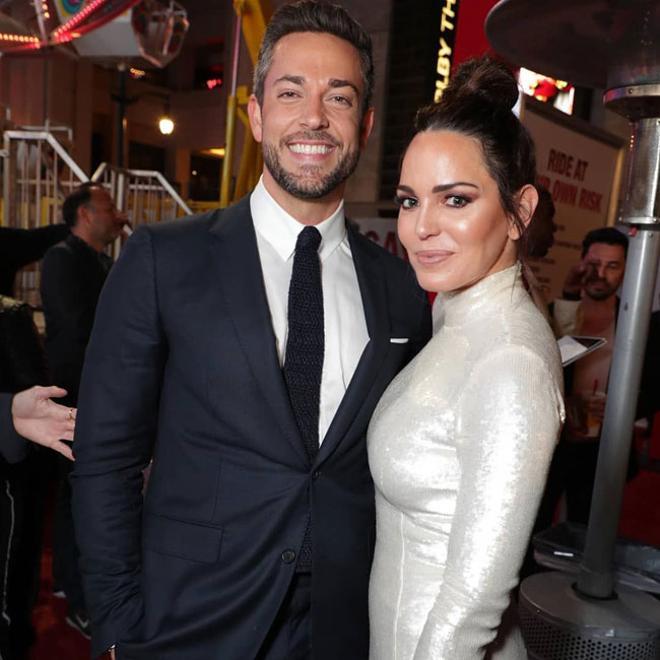 Marta y el protagonista de 'Shazam', Zachary Levi