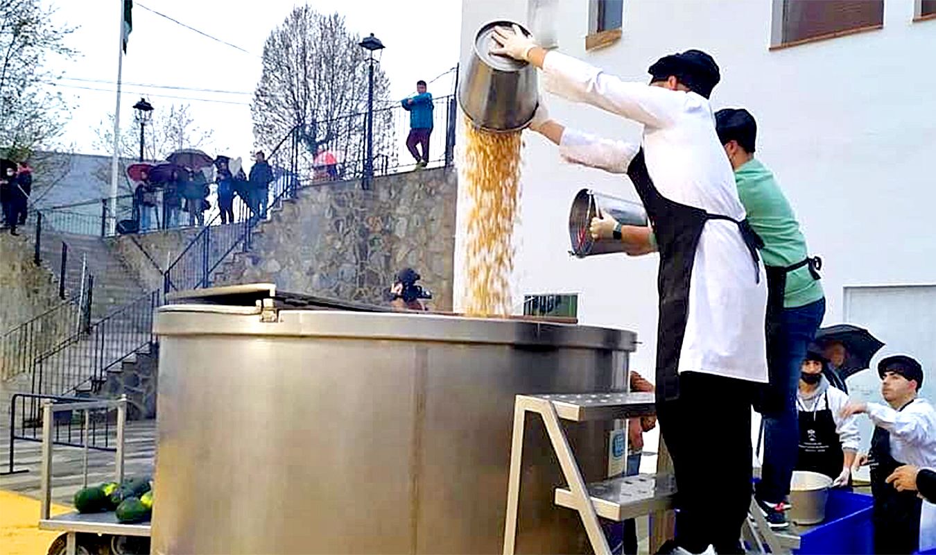 'El Mayor Cocido del Mundo' en Jabugo