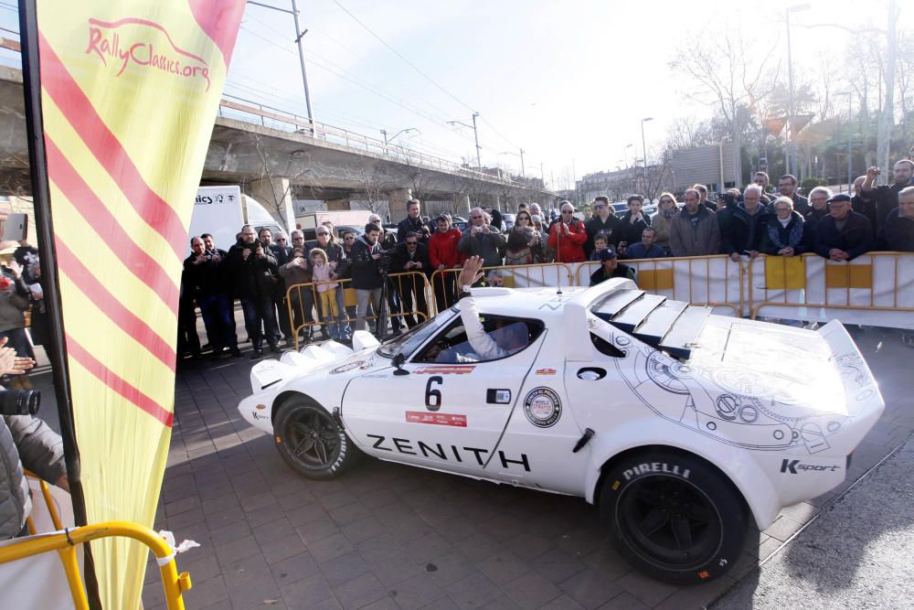 Espectaculars cotxes al Rally Costa Brava