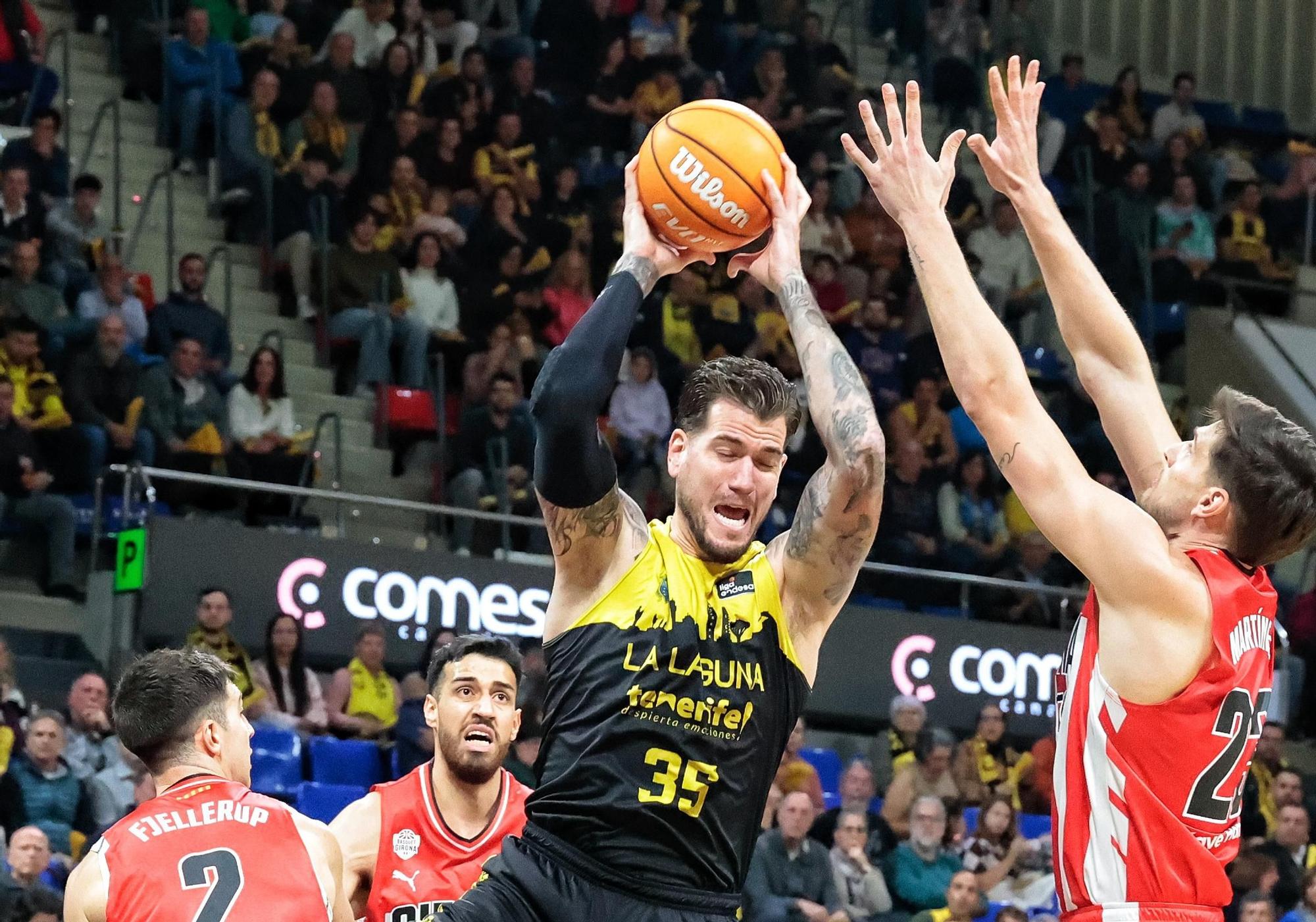 Revive el partido entre La Laguna Tenerife - Basquet Girona