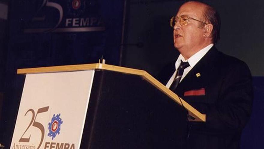 Emilio Garijo, en el 25 aniversario de Fempa.