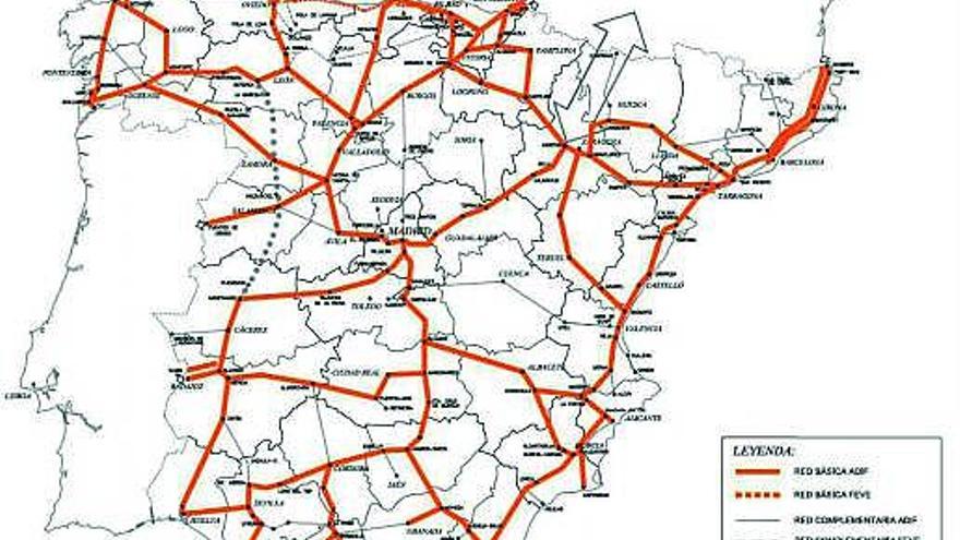 Zamora, excluida de los ejes prioritarios para el ferrocarril de mercancías