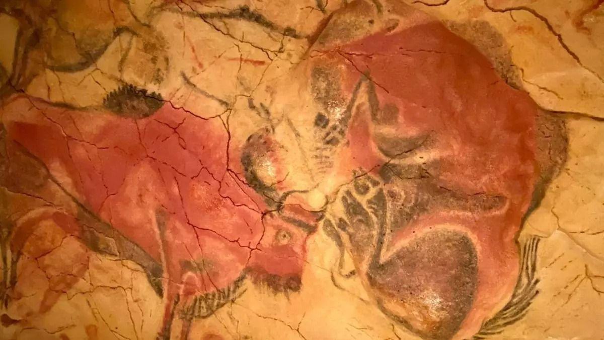 Bisons prehistòrics a la Cova d’Altamira, símbol de l’Origen de la Humanitat i Patrimoni Mundial de la UNESCO