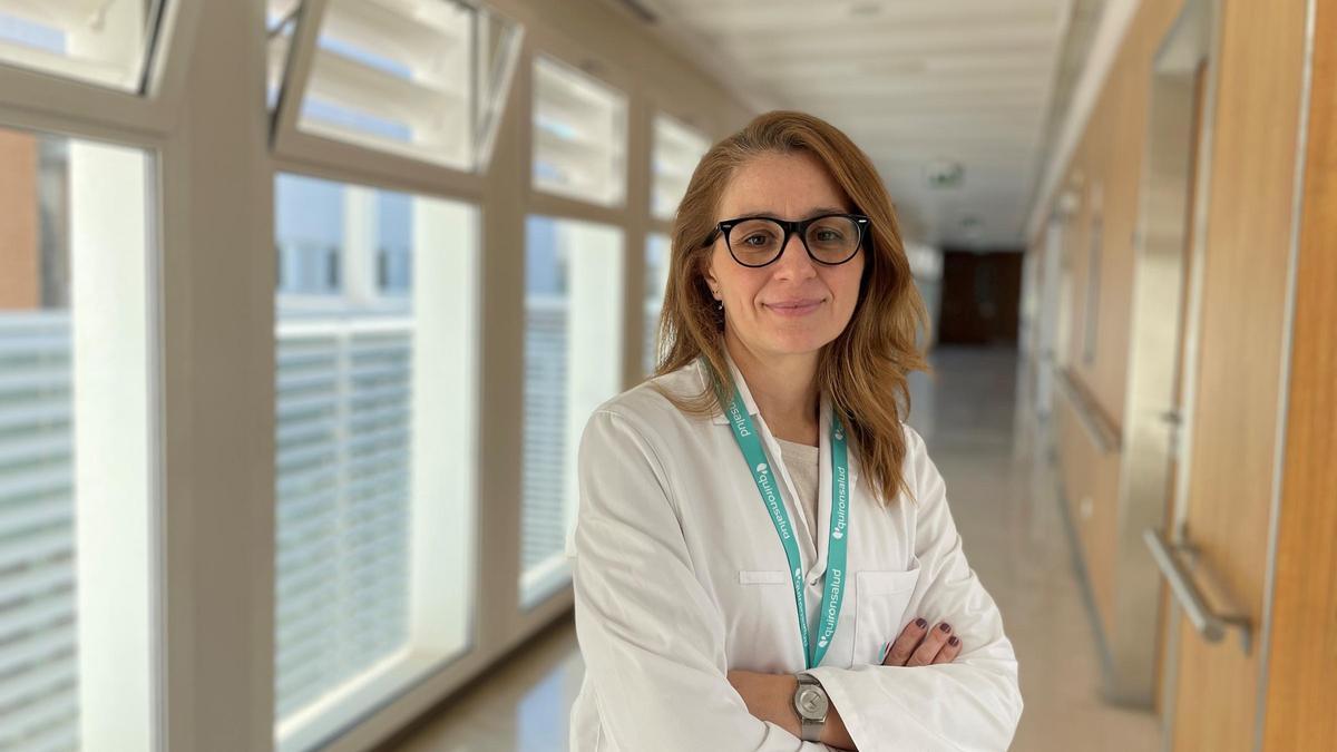 La psicóloga Raquel Calero, responsable del Servicio de Psicología Clínica del Hospital Quirónsalud Infanta Luisa