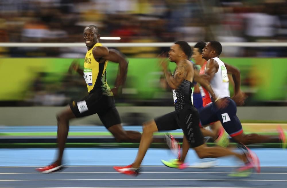 Aquesta imatge d'Usain Bolt en la semifinal dels 100 metres llisos dels Jocs de Rio ha guanyat la categoria d'Esports