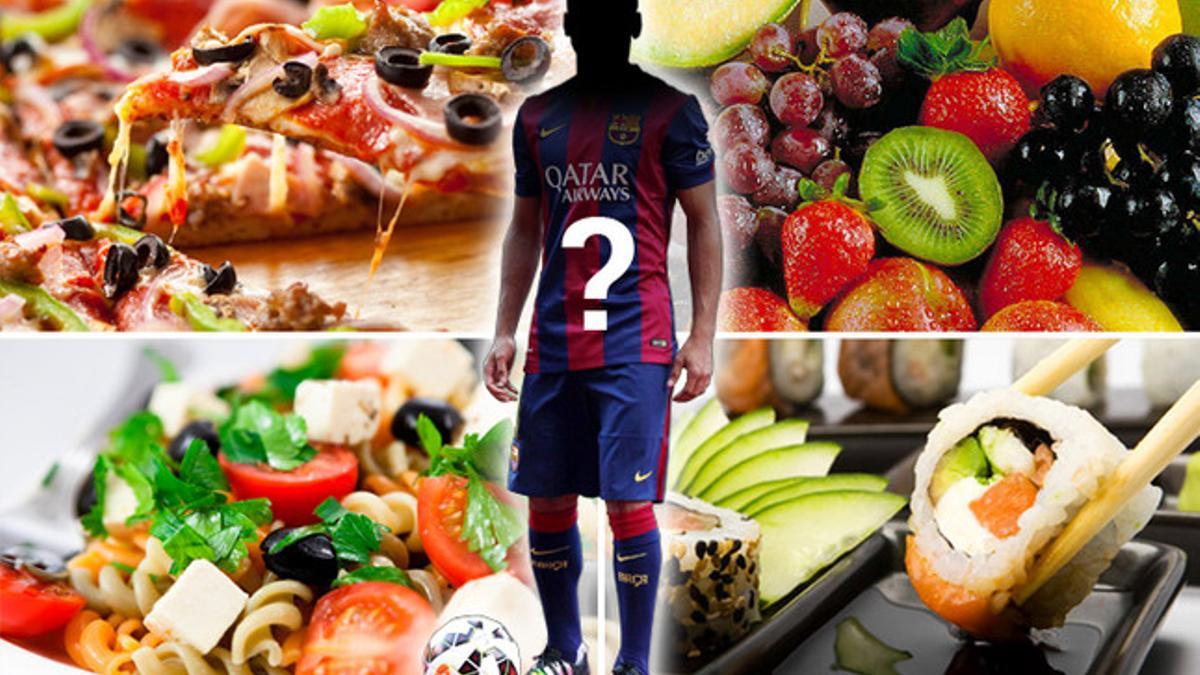 El sushi y la pizza, protagonistas en el vestuario del Barça