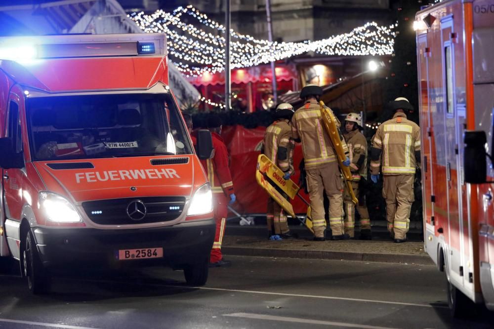 Atropello en un mercado navideño en Berlín