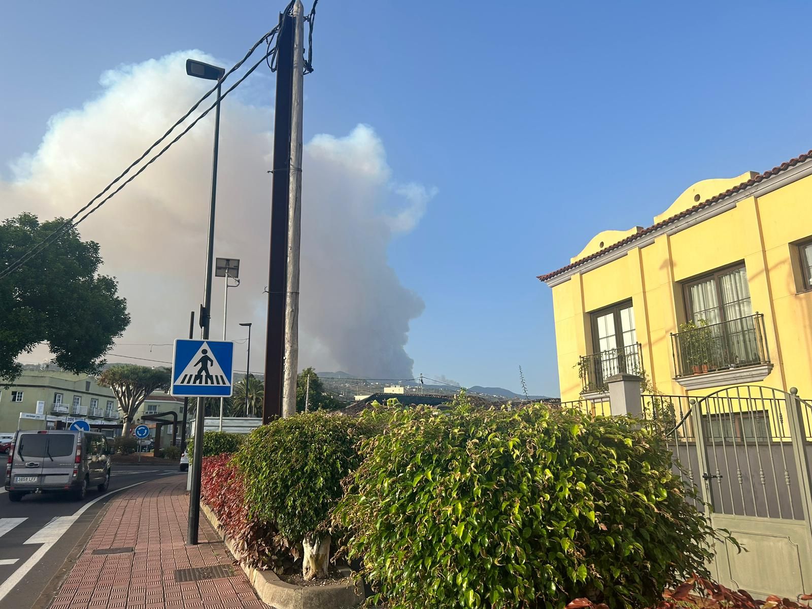 Tacoronte: así se ve el incendio de Arafo - Candelaria desde distintos puntos de la isla