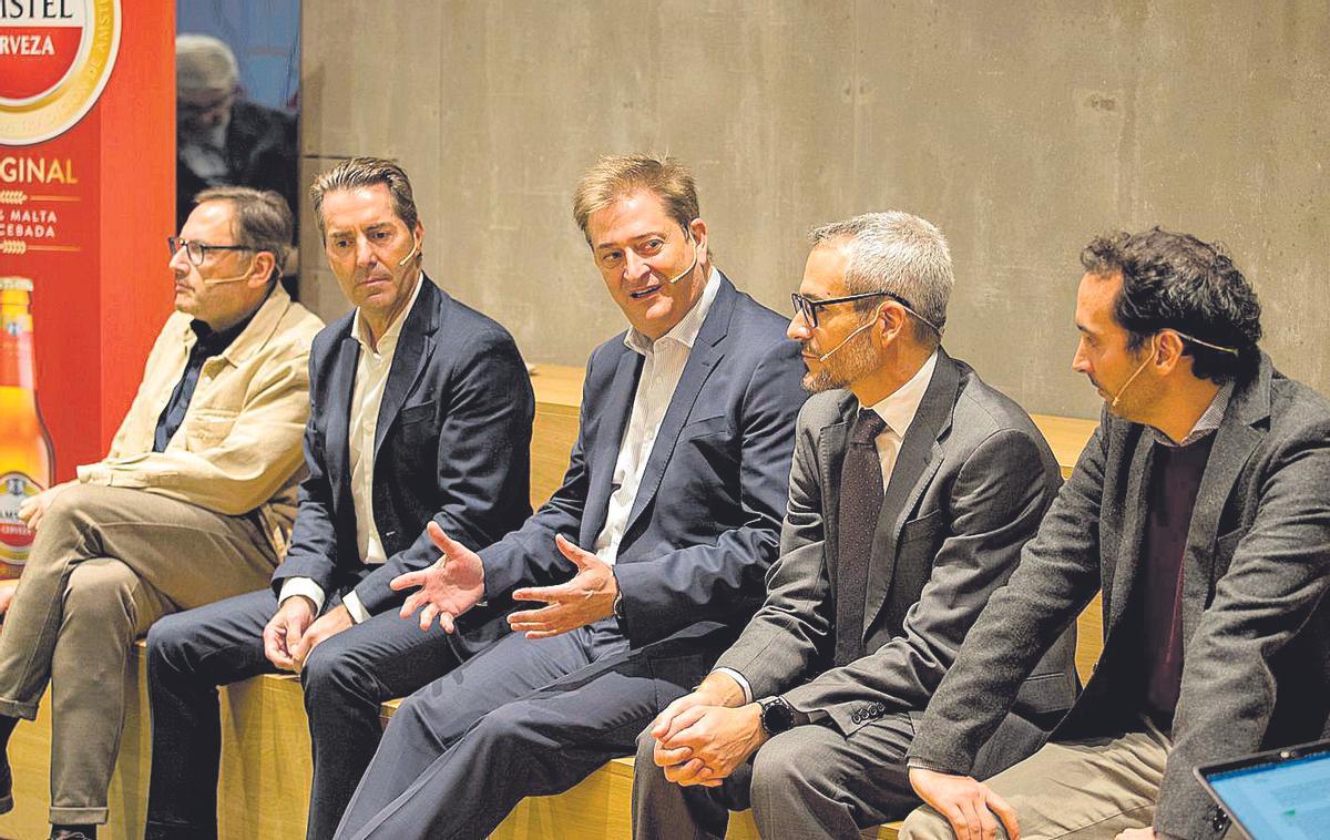 Manuel Espinar, Josep M. Berga, Andrés Pascual, Raúl Purroy y Miguel Frasquet.