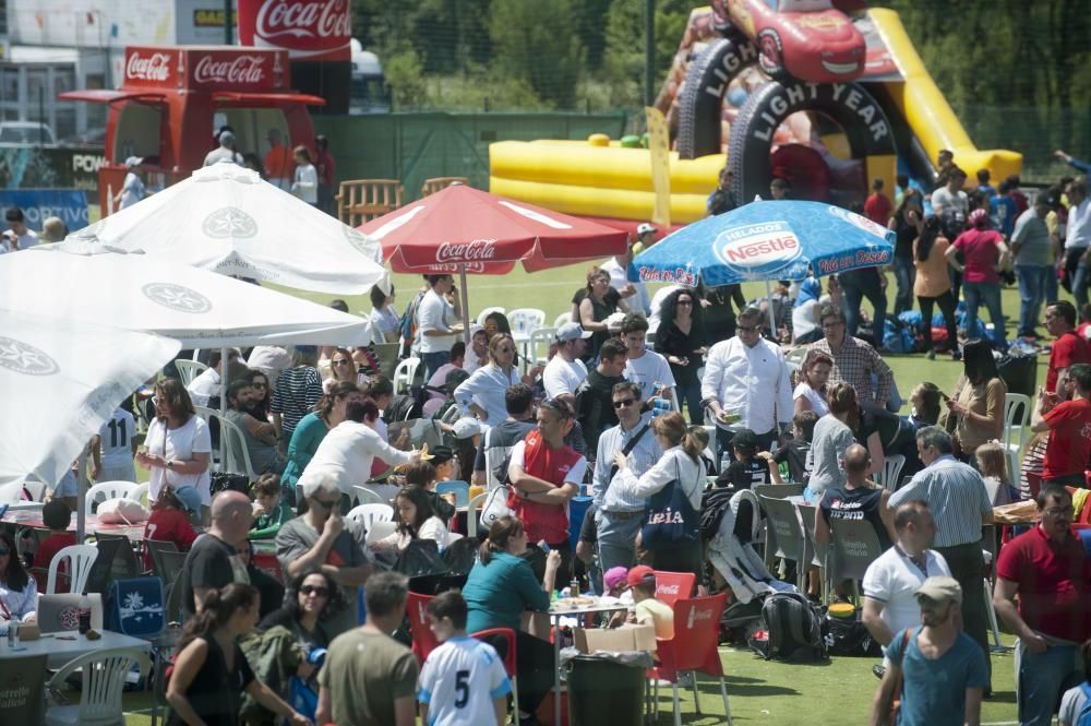 3.000 pequeños futbolistas en Abegondo