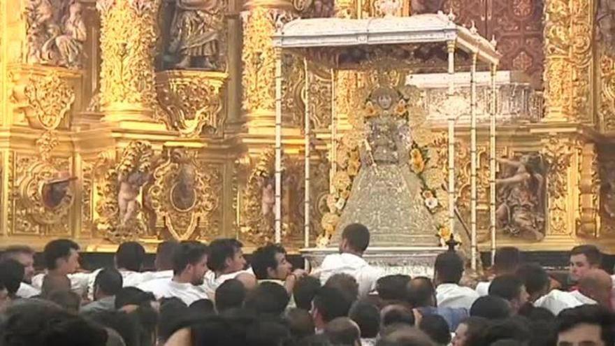 Salto de la reja adelantado en el Rocío