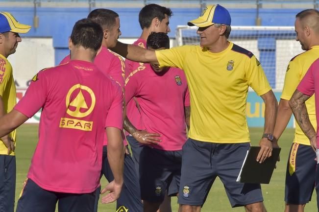 Entrenamiento de la UD Las Palmas en Maspalomas