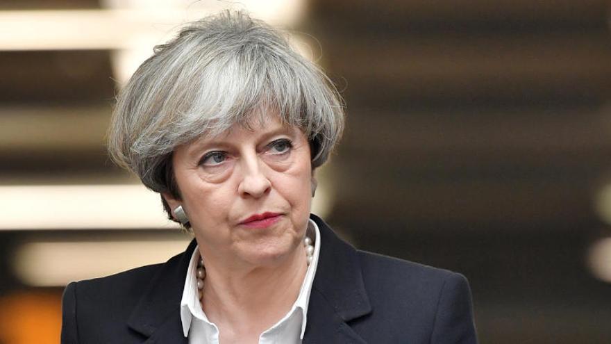 Theresa May, la primera ministra británica.