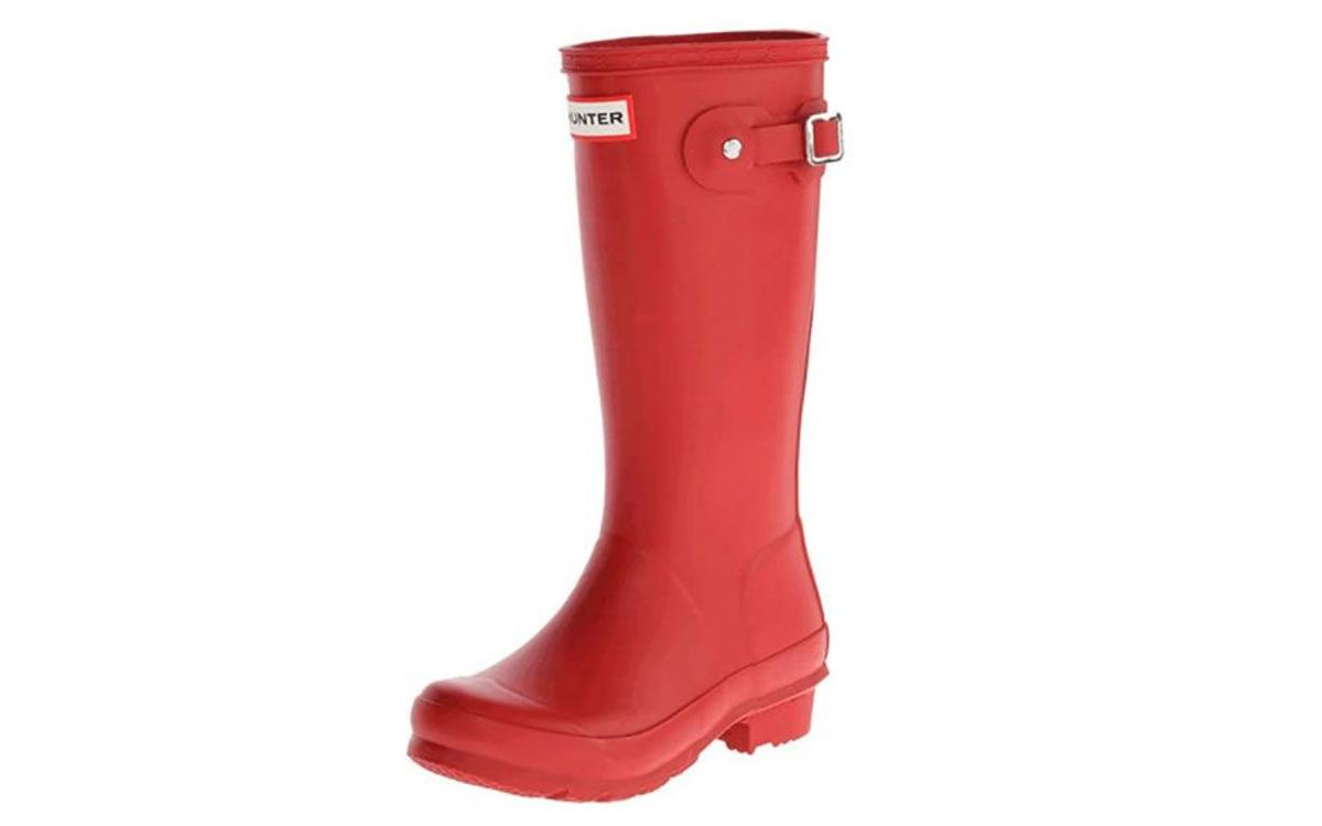 Bota Hunter en color rojo, 57,20 euros.