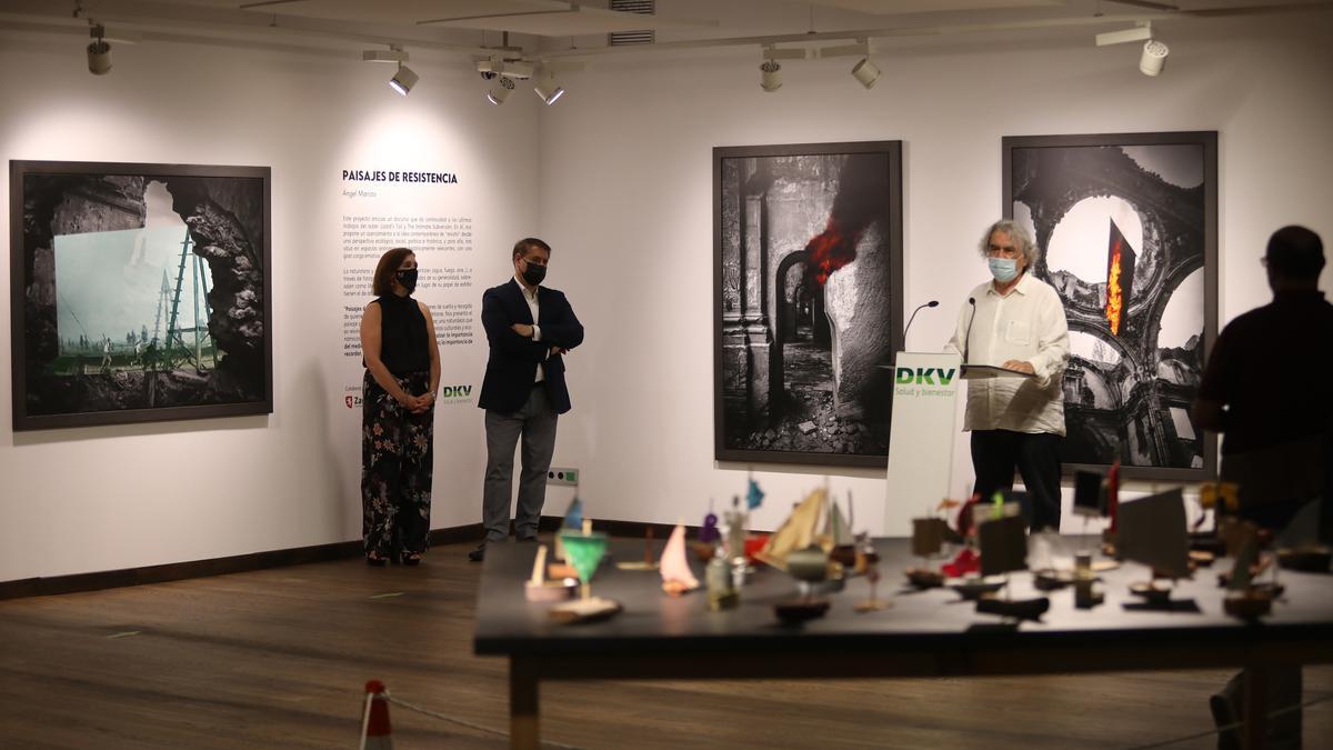 La exposición ‘Paisajes de resistencia’ se ha presentado este miércoles en la Torre DKV.