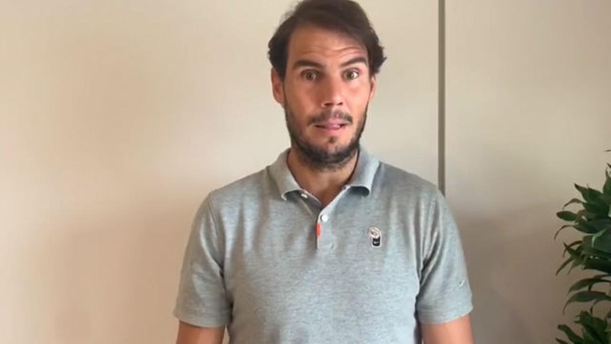 Nadal también se suma a la campaña de la Cruz Roja frente al coronavirus