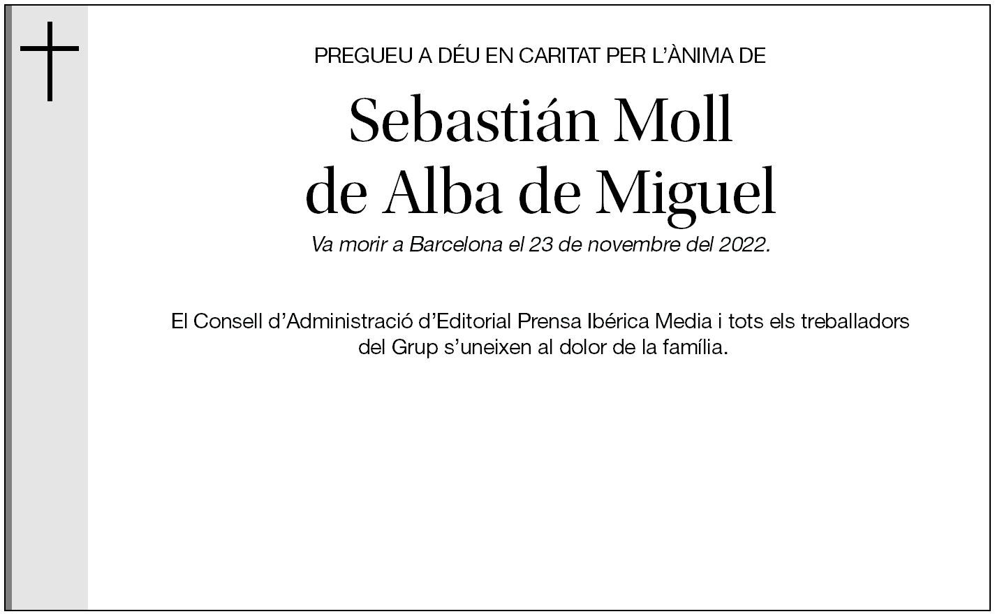 Sebastián Moll de Alba de Miguel