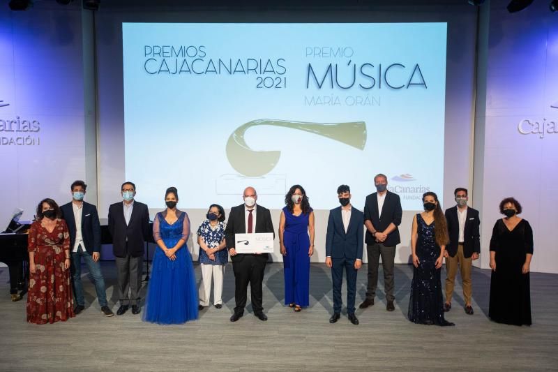 Final del premio de música de María Orán