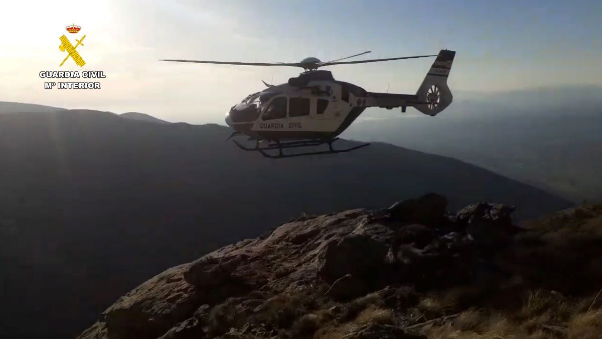 Rescate de un trabajador forestal en Hervás