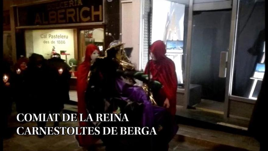 Comitiva fúnebre per acomiadar la Reina Carnestoltes de Berga