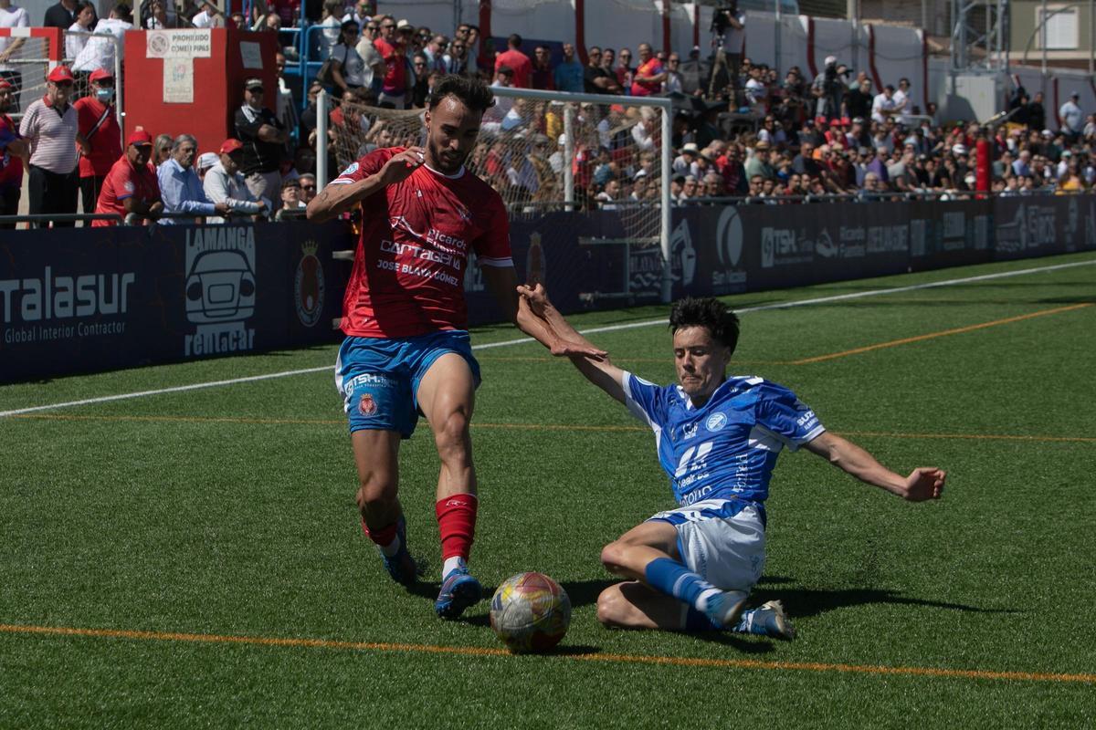 El partido entre la Deportiva Minera y el Xerez Deportivo, en imágenes
