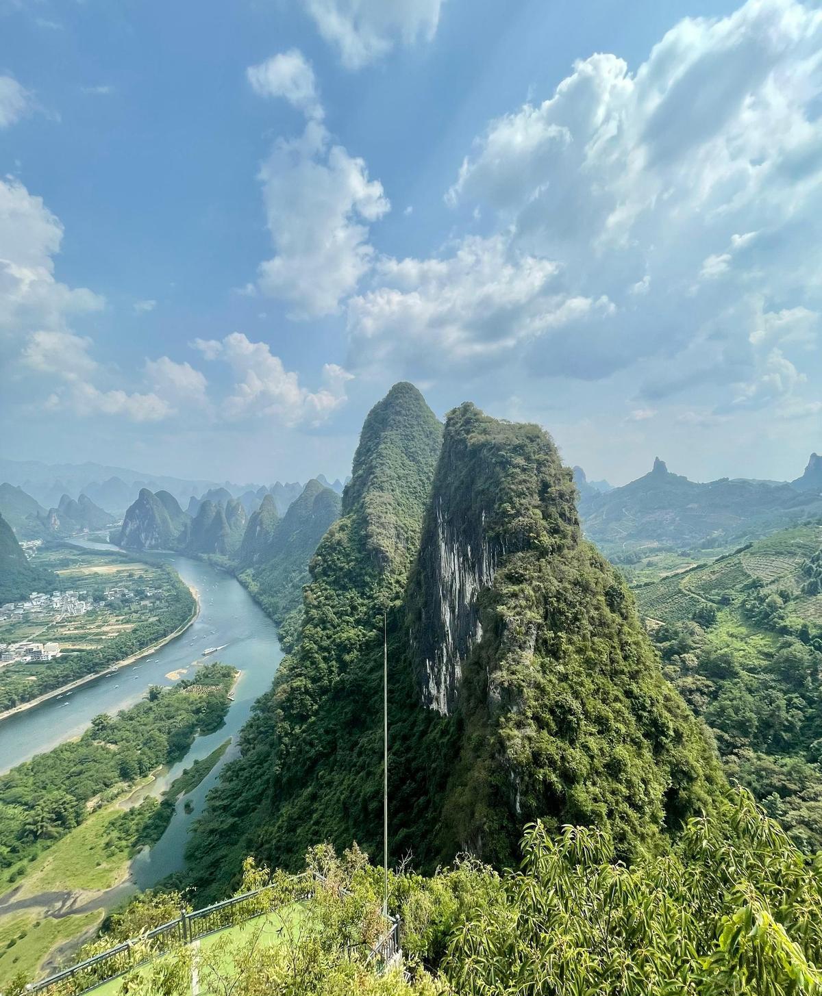 El majestuoso río Li
