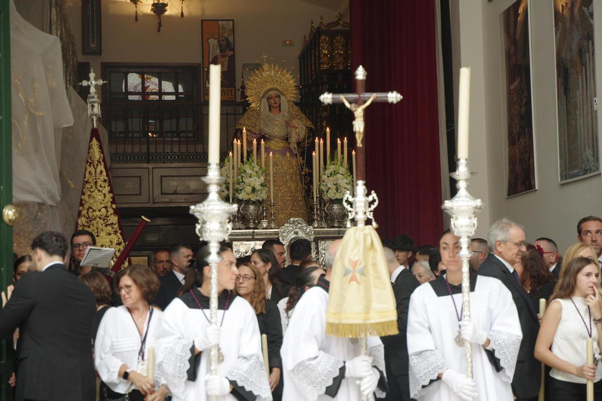 Traslado de María Santísima de Gracia al Santuario de la Victoria